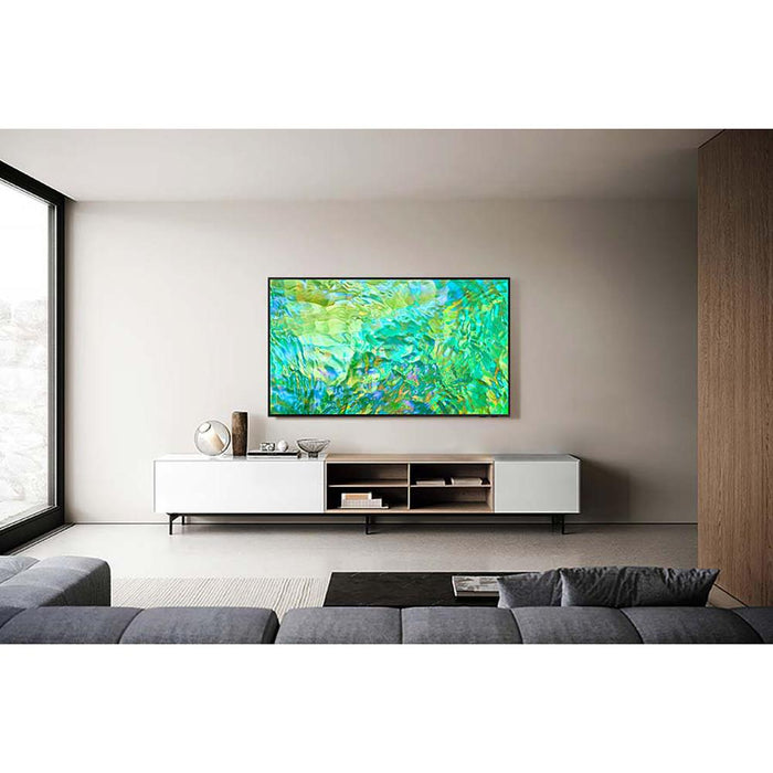 Samsung 55" Crystal UHD 4K Smart TV w/ Deco Home 60W Soundbar Bundle (2023 Model)