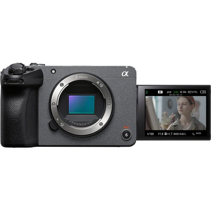 Sony Cinema Line FX30 Super 35 Camera Body Kit +DJI Ronin-SC Gimbal Stabilizer Bundle