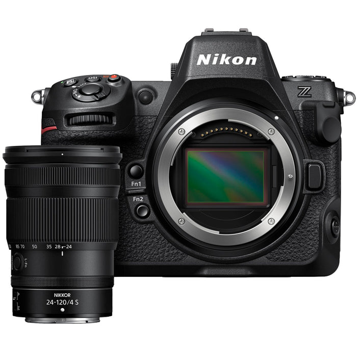 Nikon Z8 Hybrid Mirrorless Camera with NIKKOR Z 24-120mm f/4 S Lens Kit (1698)