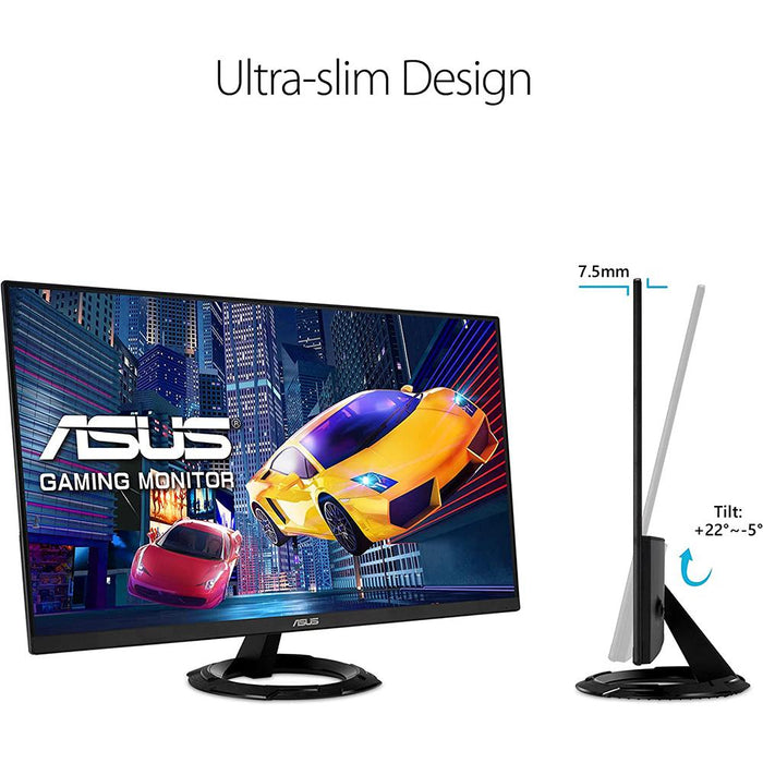 ASUS VZ279HEG1R 27" Gaming Monitor, Full HD (1920x1080) IPS, 75Hz with FreeSync