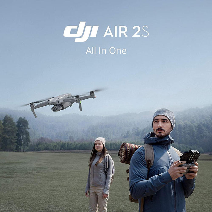 DJI Air 2S Drone Quadcopter with 5.4K Video (Gray) - CP.MA.00000354.01 - Open Box