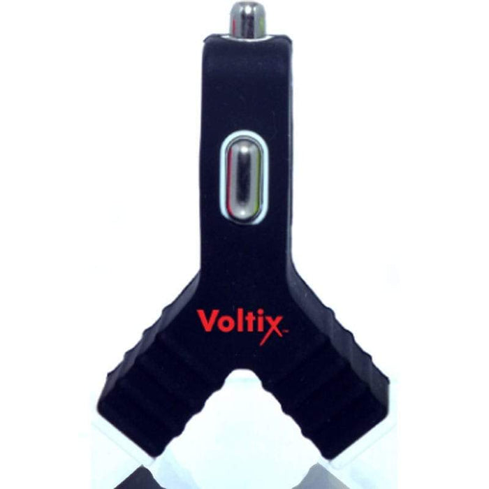 Voltix Dual USB Car Charger 3V (1.5V per port) - Black
