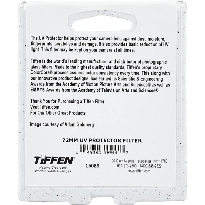 Tiffen 72mm UV Protector Filter