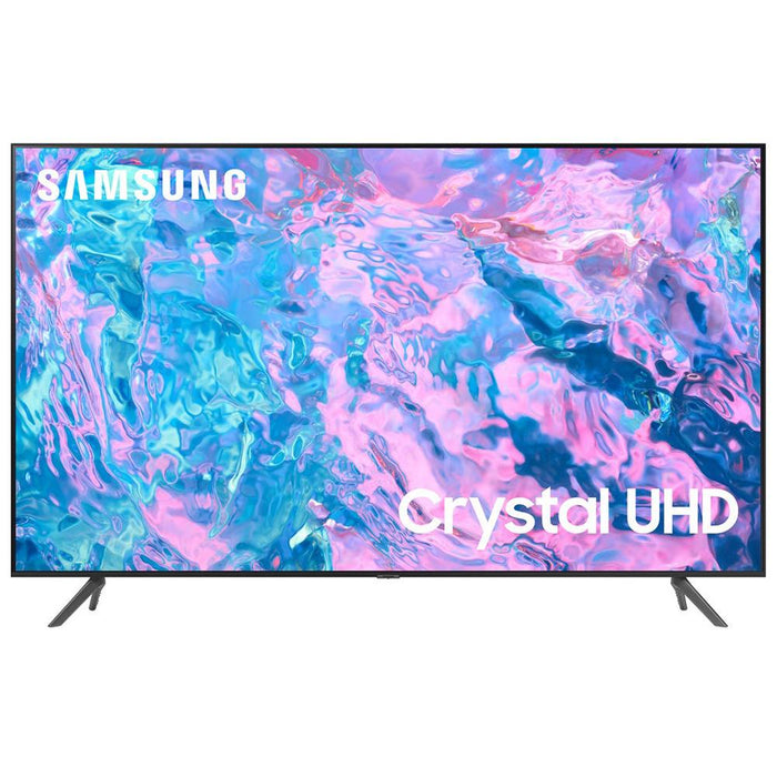 Samsung UN43CU7000 43" Crystal UHD 4K Smart TV with Movies Streaming Pack (2023 Model)