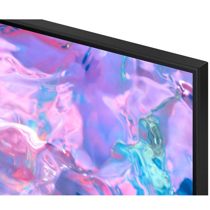 Samsung 43" Crystal UHD 4K Smart TVw/ Deco Home 60W Soundbar Bundle (2023 Model)