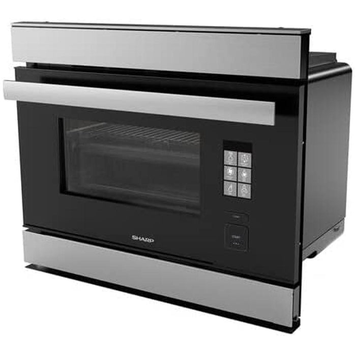 Sharp SSC2489DS 24 SuperSteam+ Superheated Steam and Convection Built-In Wall Oven