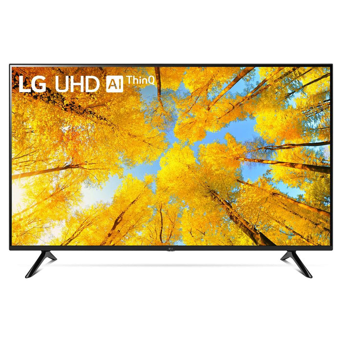 LG 50UQ7570PUJ 50" 4K UHD Smart webOS TV w/ Deco Home 60W Soundbar Bundle