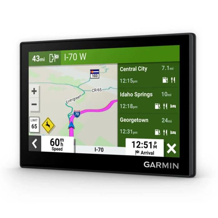 Garmin 010-02858-00 Drive 53 GPS Navigator, Touchscreen + Hard EVA Case w/Zipper