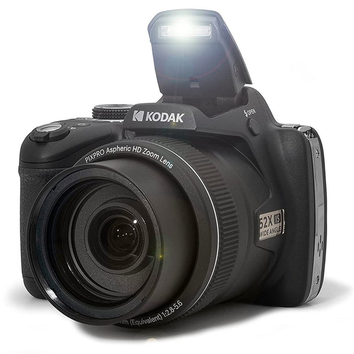 Kodak PIXPRO AZ528 16.4 Megapixel Compact Camera + Bag + Lexar