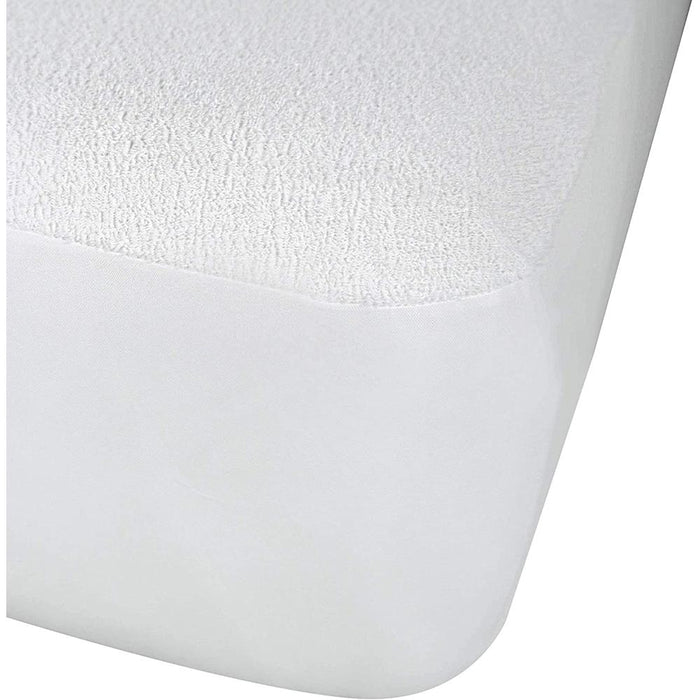 Protect-A-Bed Premium Cotton Terry Cloth Waterproof Mattress Protector, Queen - P0135