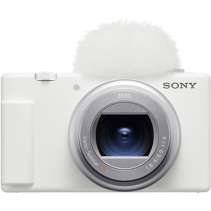 Sony ZV-1 II Vlog 4K Camera for Content Creators and Vloggers - White ZV-1M2/W