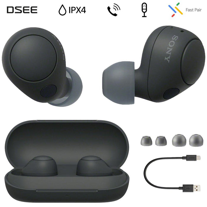 Sony WF-C700N Truly Wireless In-Ear Headphones, Black