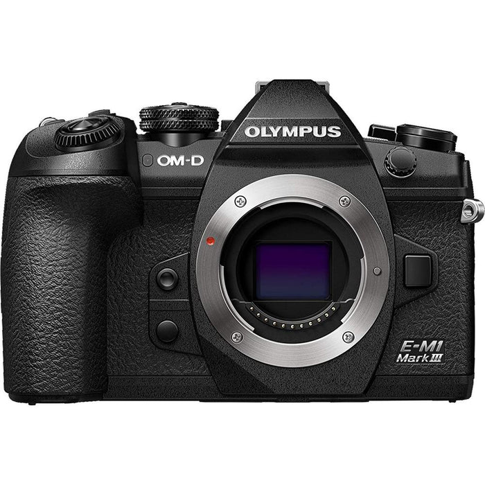 Olympus OM-D E-M1 Mark III Mirrorless Digital Camera Body, Black