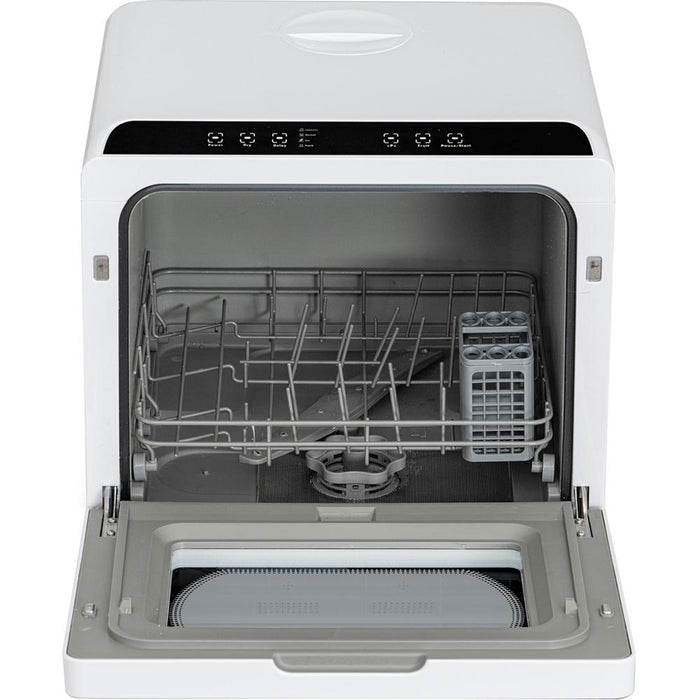 Deco Home Portable Countertop Dishwasher, 5 Cleaning Modes, Hot Water and Air Drying