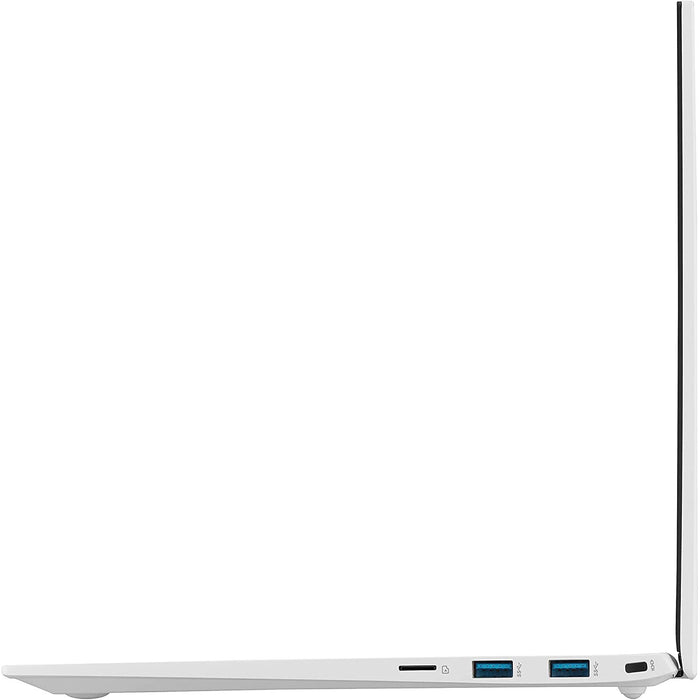 LG gram 14Z90Q Lightweight 14" Laptop, Intel i5-1240P, 8GB RAM/512 GB SSD, White