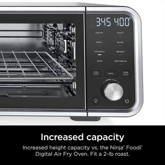 Ninja Digital Air Fry Pro Countertop 8-in-1 Oven Renewed with 3 Year Warranty