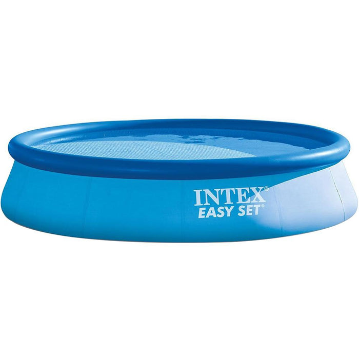 Intex 28141EH Easy Set Inflatable Pool Set - (13' x 33") + Deluxe Pool Skimmer