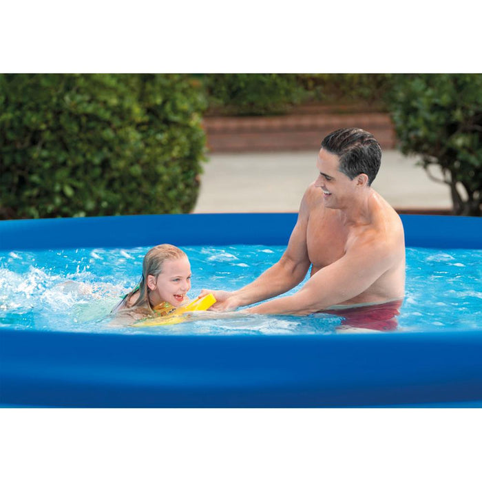 Intex 28141EH Easy Set Inflatable Pool Set - (13' x 33") + Deluxe Pool Skimmer