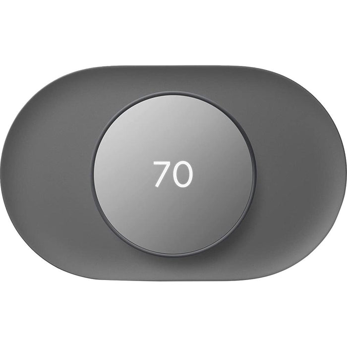 Google Nest Trim Plate for Nest Thermostat (Charcoal) - GA02086-US - Open Box