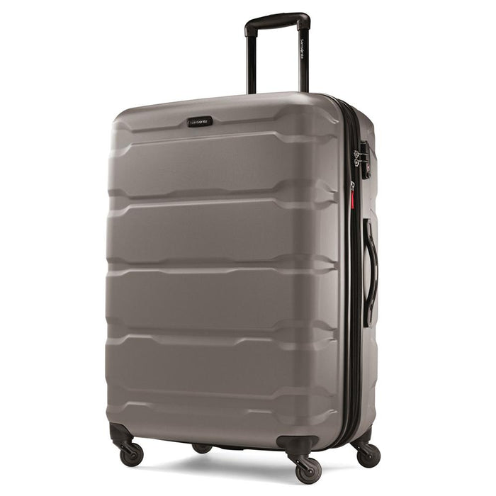 Samsonite 68310-1776 Omni Hardside Luggage 28" Spinner, Silver + 10pc Accessory Kit