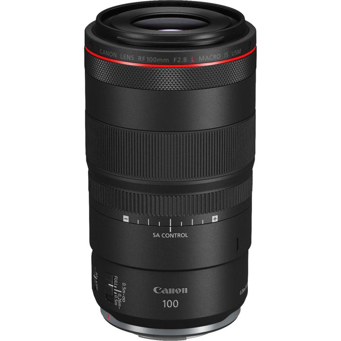 Canon RF 100mm F2.8 L MACRO IS USM Lens for RF Cameras with 7 Year Warranty