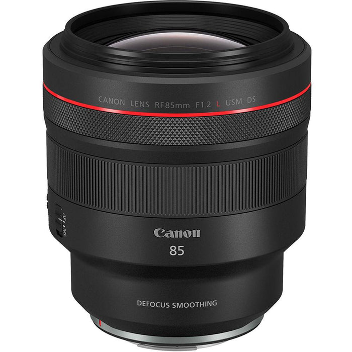Canon RF 85mm F1.2 L USM DS Lens for RF Mount Cameras with 7 Year Warranty
