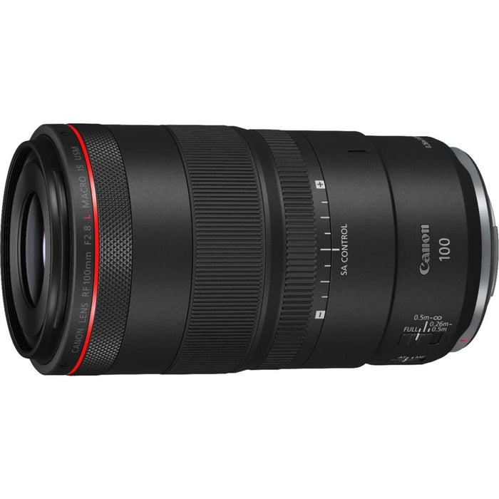 Canon RF 100mm F2.8 L MACRO IS USM Lens for RF Cameras with 7 Year Warranty