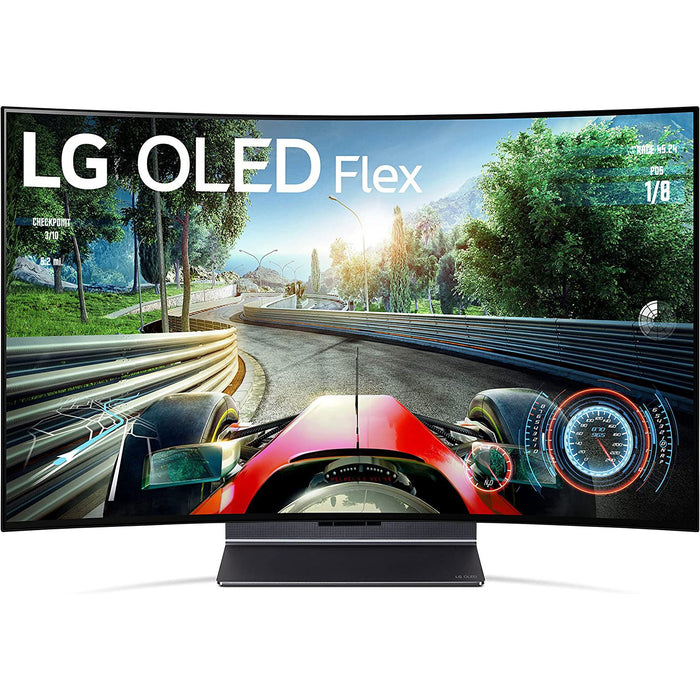 LG 42-Inch Class OLED Flex Smart TV with Bendable Screen (2022)