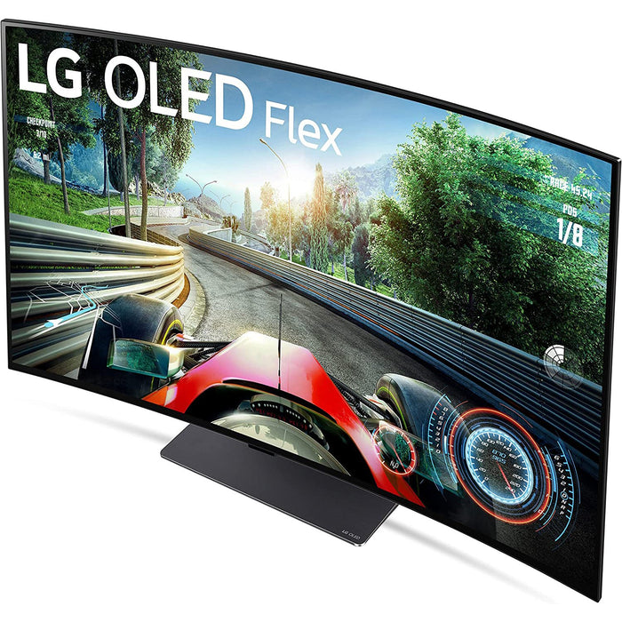 LG 42-Inch Class OLED Flex Smart TV with Bendable Screen (2022)