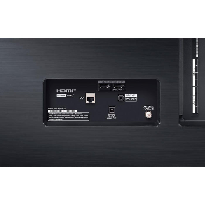 LG OLED55B2PUA 55-Inch HDR 4K Smart OLED TV - Refurbished - Open Box