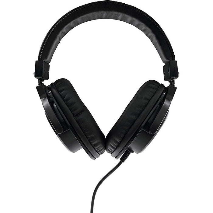 Mackie MC-100 Professional Closed-Back Studio Headphones, Black - Open Box