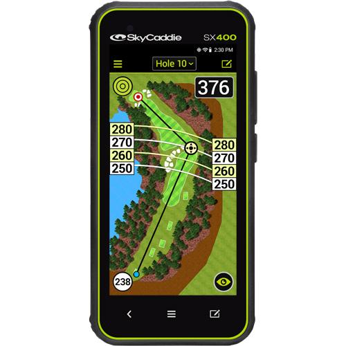 SkyCaddie SX400 Handheld Golf GPS with 4" Touch Display - Black - Open Box