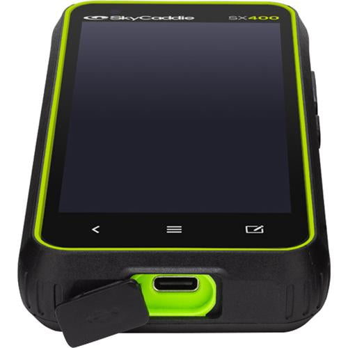 SkyCaddie SX400 Handheld Golf GPS with 4" Touch Display - Black - Open Box