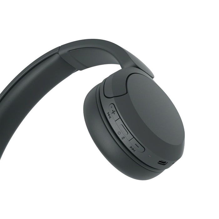 Sony WH-CH520 Wireless Headphones with Microphone, Black w/ Warranty Bundle