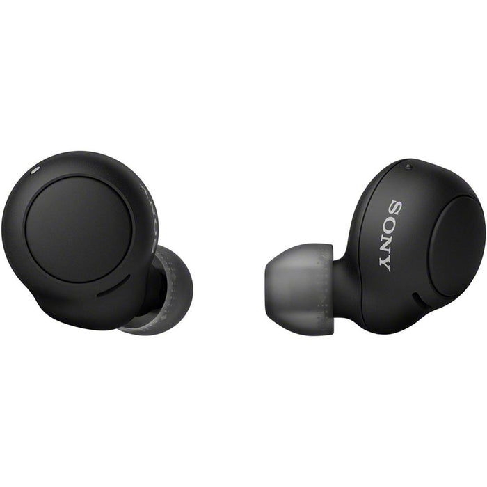 Sony WF-C500 Truly Wireless In-ear Headphones, Black w/ Warranty Bundle