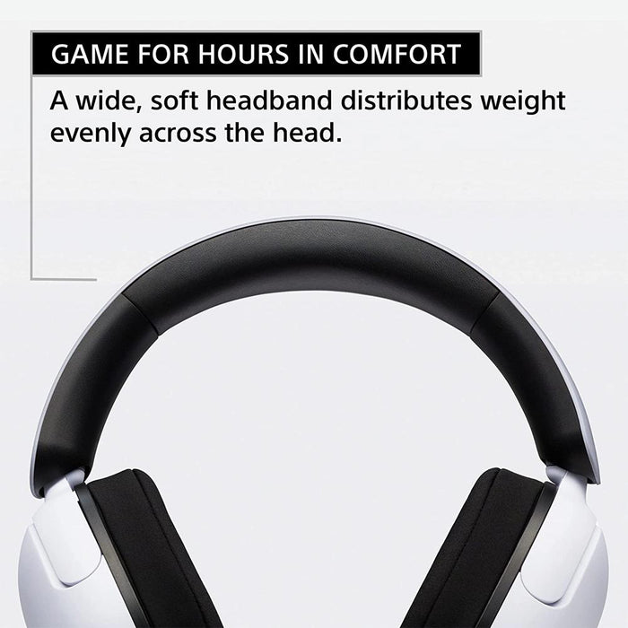 Sony MDRG300/W INZONE H3 Wired Gaming Headset, White w/ Warranty Bundle