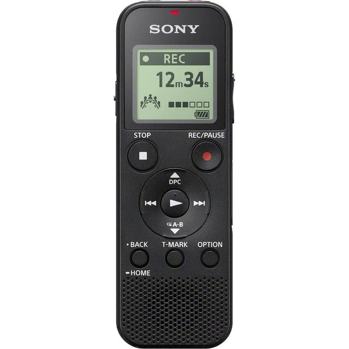 Sony PX370 Digital Voice Recorder with USB w/ Warranty Bundle