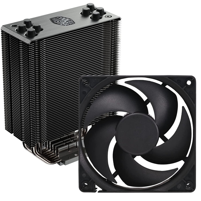 Coolermaster Hyper RGB 212 Black Edition CPU Air Cooling Fan (RR-212S-20PK-R2)