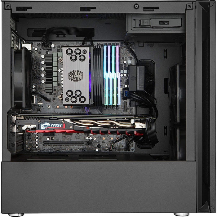 Coolermaster Silencio S400 Micro-ATX Solid Panel Tower Case (MCS-S400-KN5N-S00)