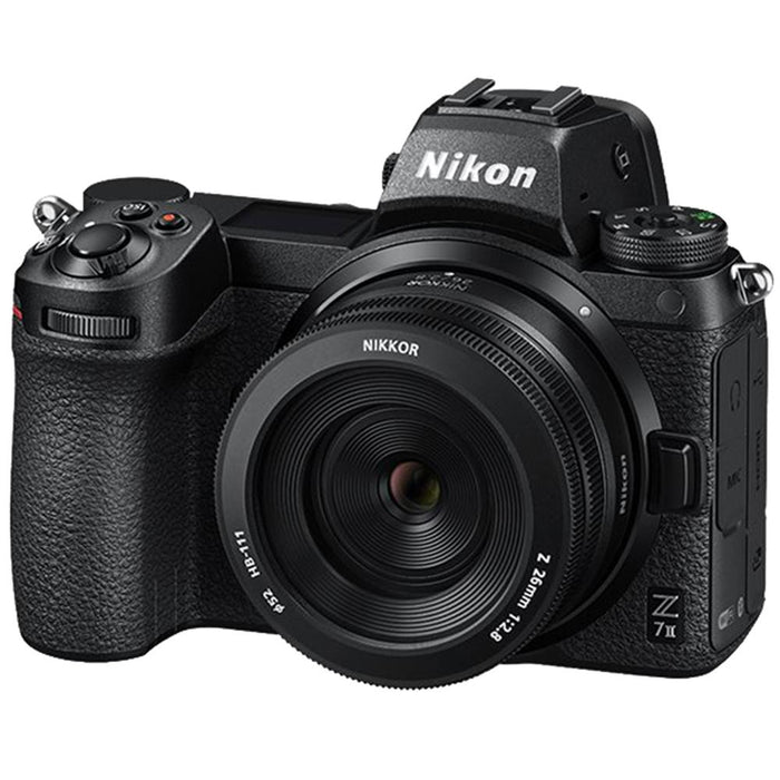 Nikon NIKKOR Z 26mm f/2.8 Z-Mount Prime Lens with 7 Year Warranty