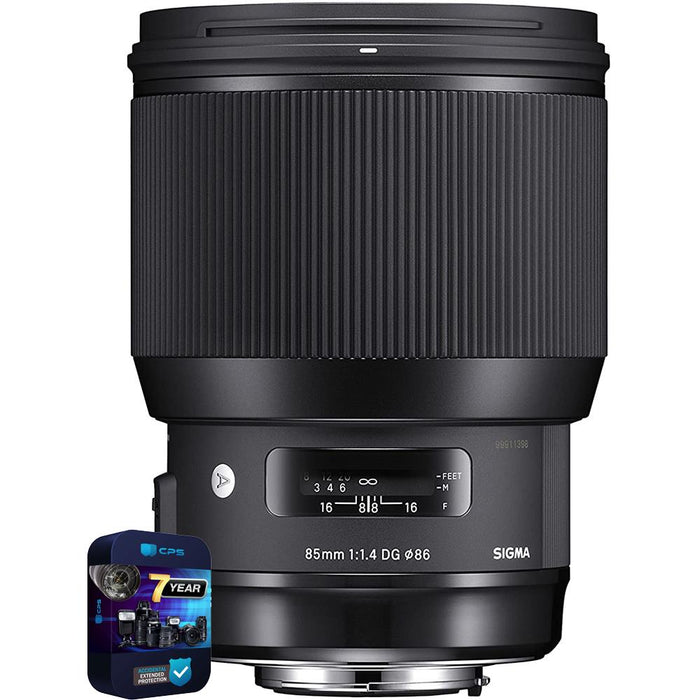 Sigma 85mm F1.4 DG HSM Art Full-Frame Sensor Lens for Sigma with 7 Year Warranty