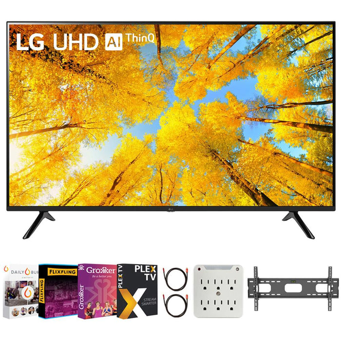 LG 65UQ7570PUJ 65 Inch 4K UHD Smart webOS TV with Movies Streaming Pack