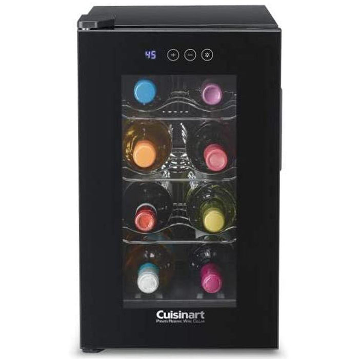 Cuisinart 8-Bottle Private Reserve Wine Cellar Black with 2 Year Warranty