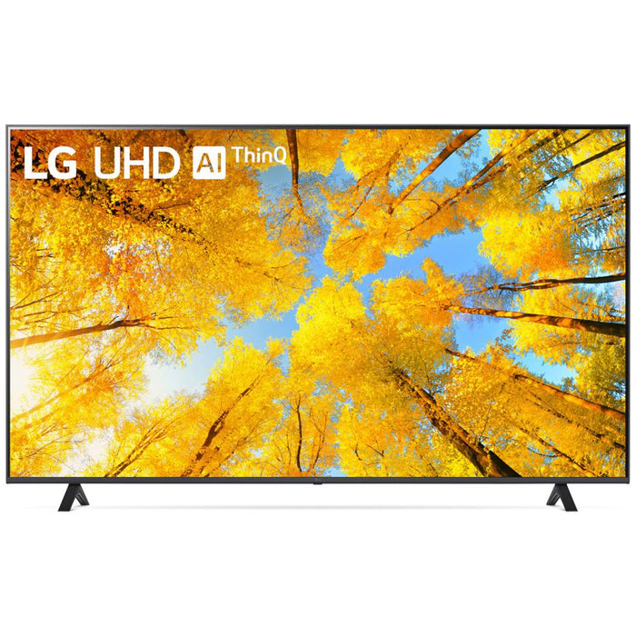 LG UQ7590PUB 70 Inch HDR 4K UHD Smart TV with Deco Gear Home Theater Bundle