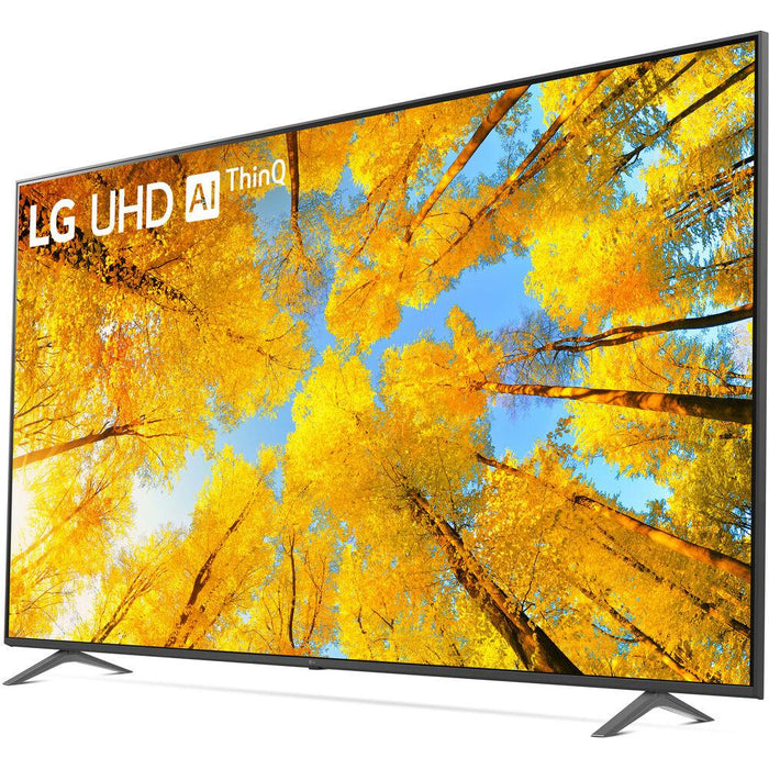 LG UQ7590PUD 86 Inch HDR 4K UHD Smart TV with Deco Gear Home Theater Bundle