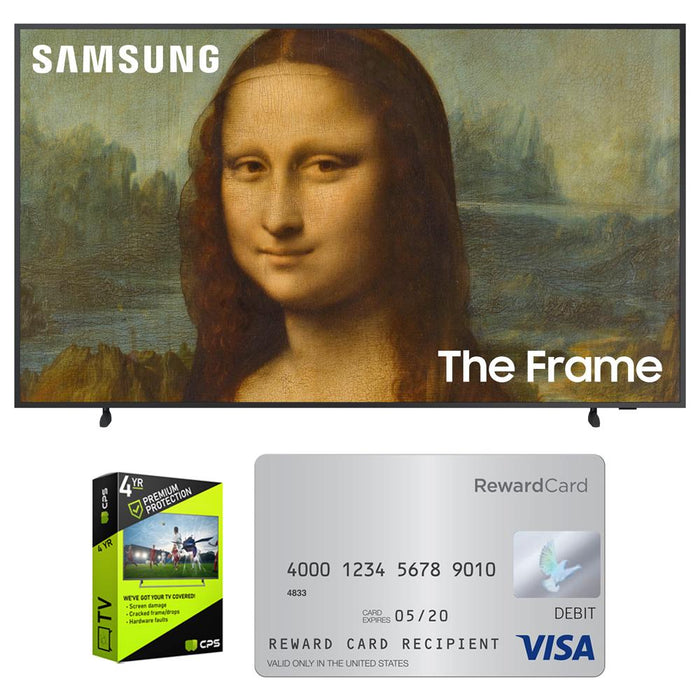 Samsung 55" The Frame QLED 4K UHD Smart TV w/ 4 Yr Warranty + $20 Gift Card