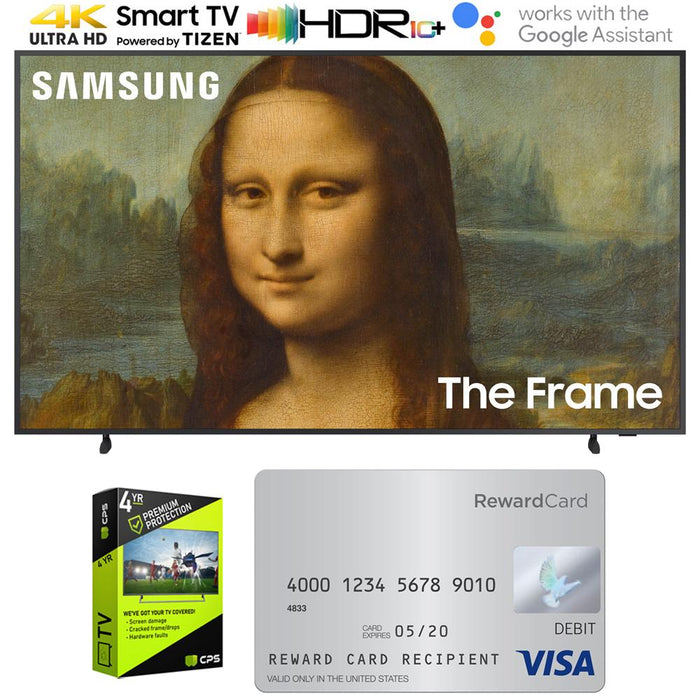 Samsung QN85LS03BA 85" The Frame QLED 4K UHD Smart TV w/ 4 Yr Warranty + $300 Gift Card