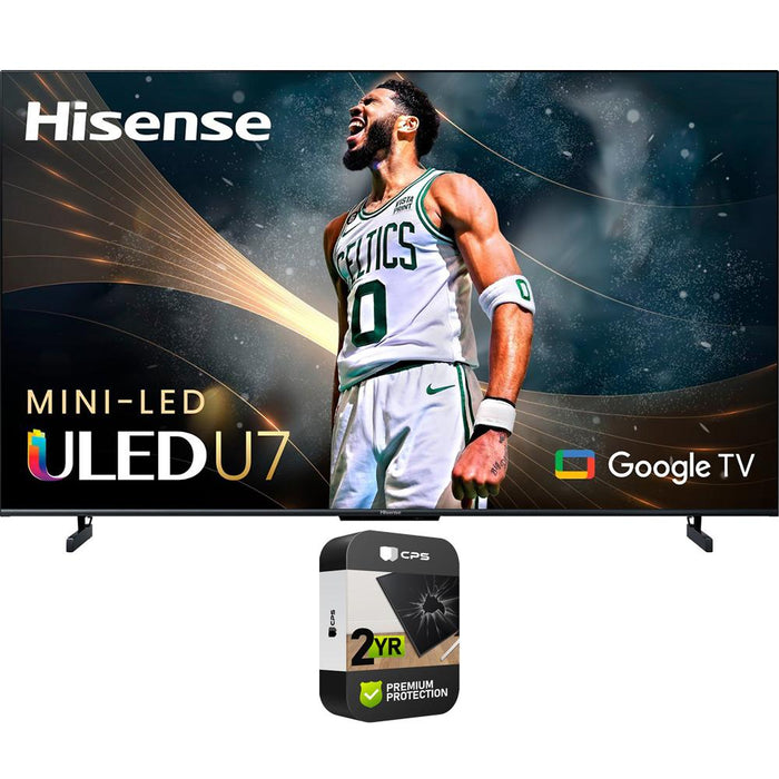Hisense 55 Inch U7K Series 4K ULED Quantum HDR Smart Android TV+2 Year Warranty