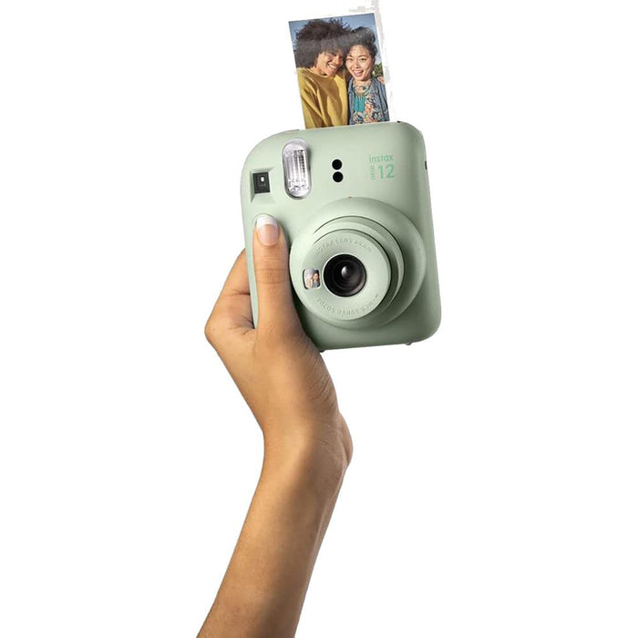 Fujifilm Instax Mini 12 Instant Camera, Mint Green (16806262) - Open Box