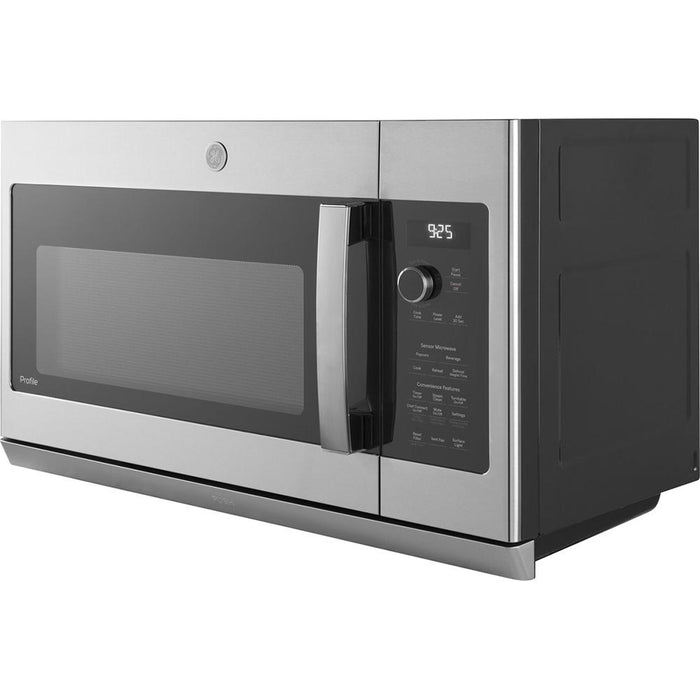 Open Box - Stainless Steel GE. 2.2 cu. ft. Countertop Microwave Oven w